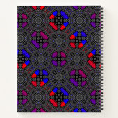 Deel 13 van de caleidoscoop art 4 notitieboek (Achterkant)