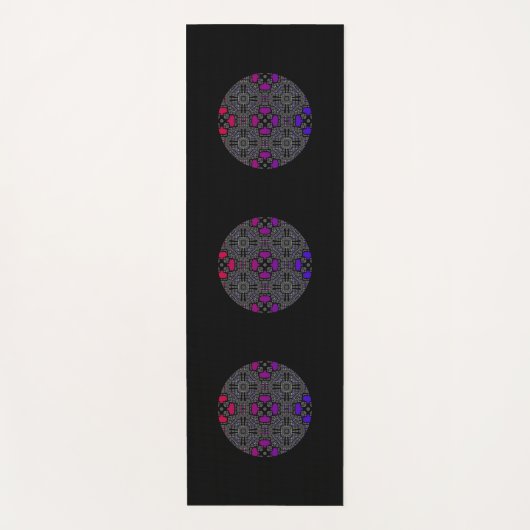 Deel 13 van de caleidoscoop art 4 yogamat (Voorkant)