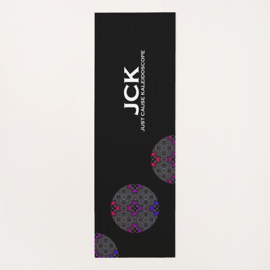 Deel 13 van de caleidoscoop art 4 yogamat (Achterkant)