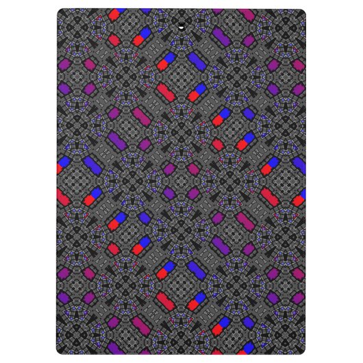 Deel 13 van de caleidoscoop art 5 klembord (Achterkant)