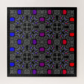 Deel 13 van de caleidoscoop art 5 legpuzzel (Horizontaal)