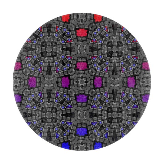 Deel 13 van de caleidoscoop art 5 snijplank (Voorkant)