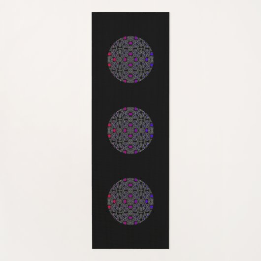 Deel 13 van de caleidoscoop art 5 yogamat (Voorkant)