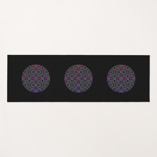 Deel 13 van de caleidoscoop art 5 yogamat (Voorkant (horizontaal))