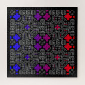 Deel 13 van de caleidoscoop legpuzzel (Horizontaal)