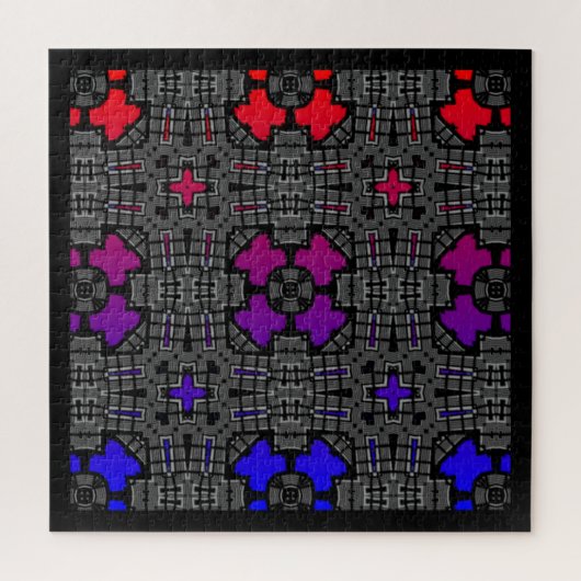 Deel 13 van de caleidoscoop legpuzzel (Verticaal)