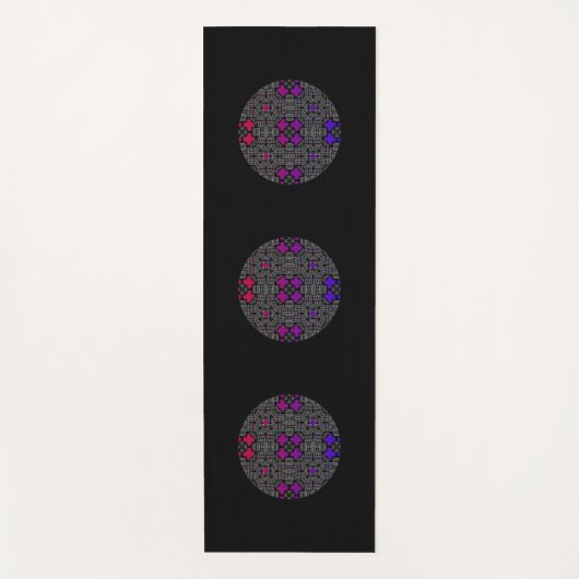 Deel 13 van de caleidoscoop yogamat (Voorkant)