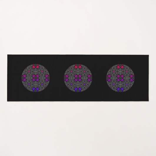 Deel 13 van de caleidoscoop yogamat (Voorkant (horizontaal))