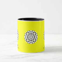 Deel 1's caleidoscoop art 24 mok