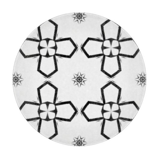 Deel 1's caleidoscoop art 24 snijplank (Voorkant)