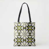 Deel 1's caleidoscoop art 24 tote bag (Voorkant)