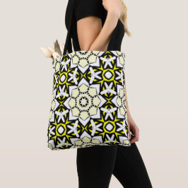 Deel 1's caleidoscoop art 24 tote bag