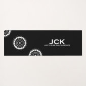 Deel 1's caleidoscoop art 24 yogamat (Achterkant (horizontaal))