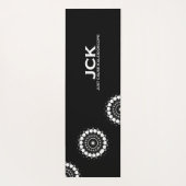 Deel 1's caleidoscoop art 24 yogamat (Achterkant)