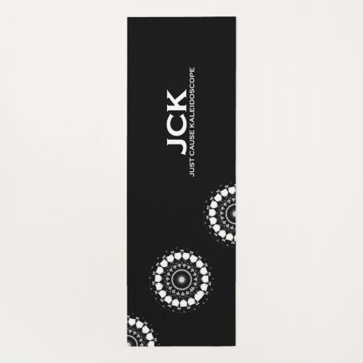 Deel 1's caleidoscoop art 24 yogamat (Achterkant)