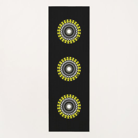 Deel 1's caleidoscoop art 25 yogamat (Voorkant)