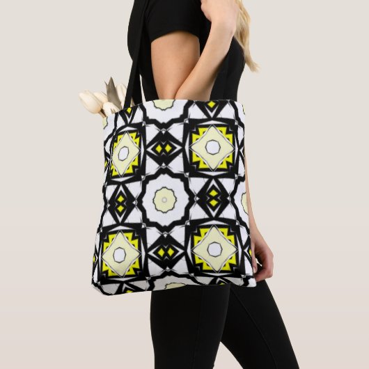 Deel 1's caleidoscoop art 32 tote bag (Dichtbij)