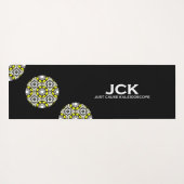 Deel 1's caleidoscoop art 32 yogamat (Achterkant (horizontaal))