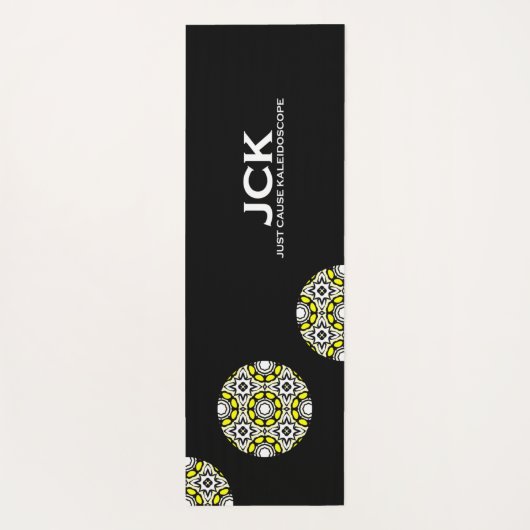 Deel 1's caleidoscoop art 32 yogamat (Achterkant)