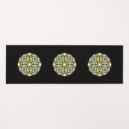 Deel 1's caleidoscoop art 32 yogamat (Voorkant (horizontaal))