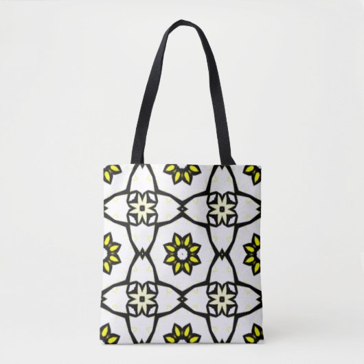 Deel 1's caleidoscoop art 34 tote bag (Voorkant)