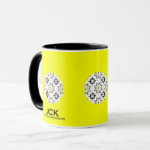 Deel 1's caleidoscoop art 37 mok (Voorkant links)