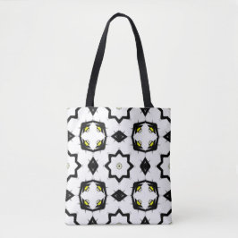 Deel 1's caleidoscoop art 38 tote bag