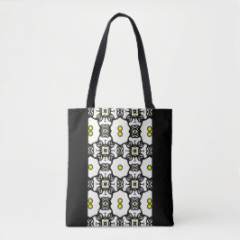 Deel 1's caleidoscoop art 43 tote bag