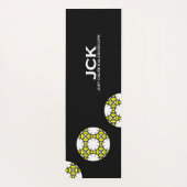 Deel 1's caleidoscoop art achtentwintig yogamat (Achterkant)