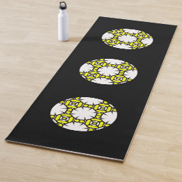 Deel 1's caleidoscoop art achtentwintig yogamat