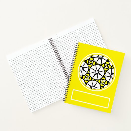 Deel 1's caleidoscoop art dertig notitieboek (Binnen)