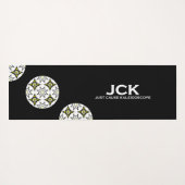 Deel 1's caleidoscoop art dertig yogamat (Achterkant (horizontaal))