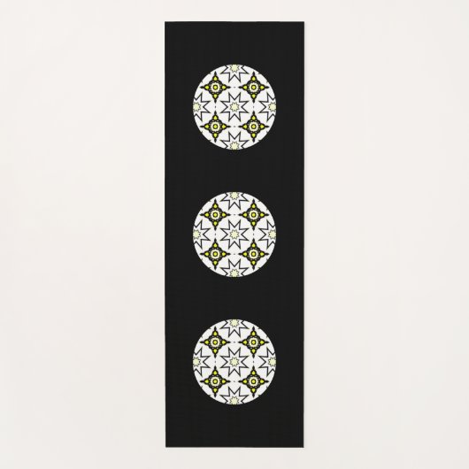 Deel 1's caleidoscoop art dertig yogamat (Voorkant)