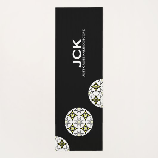 Deel 1's caleidoscoop art dertig yogamat (Achterkant)