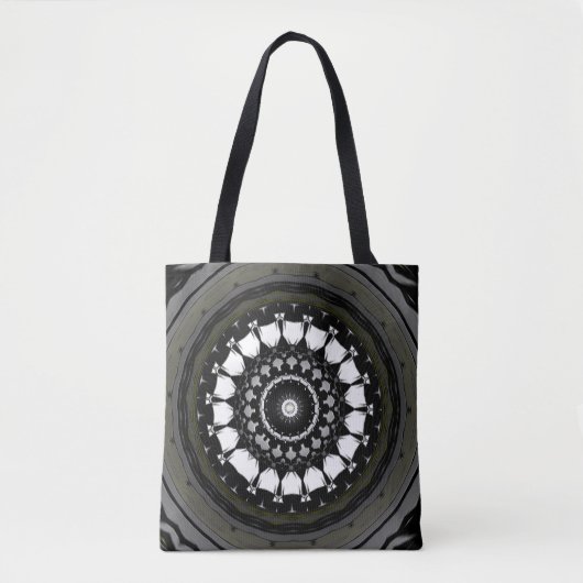 Deel 1's caleidoscoop art negenentwintig tote bag (Voorkant)