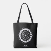Deel 1's caleidoscoop art negenentwintig tote bag (Achterkant)