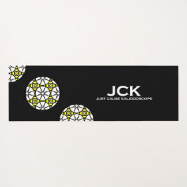 Deel 1's caleidoscoop art negenentwintig yogamat