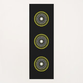 Deel 1's caleidoscoop art zesentwintig yogamat (Voorkant)