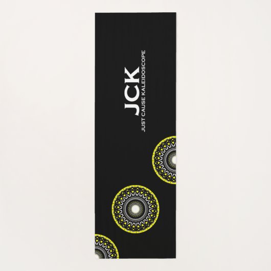 Deel 1's caleidoscoop art zesentwintig yogamat (Achterkant)