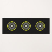 Deel 1's caleidoscoop art zesentwintig yogamat (Voorkant (horizontaal))