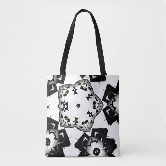 Deel 1's caleidoscoop art zevenentwintig tote bag (Voorkant)