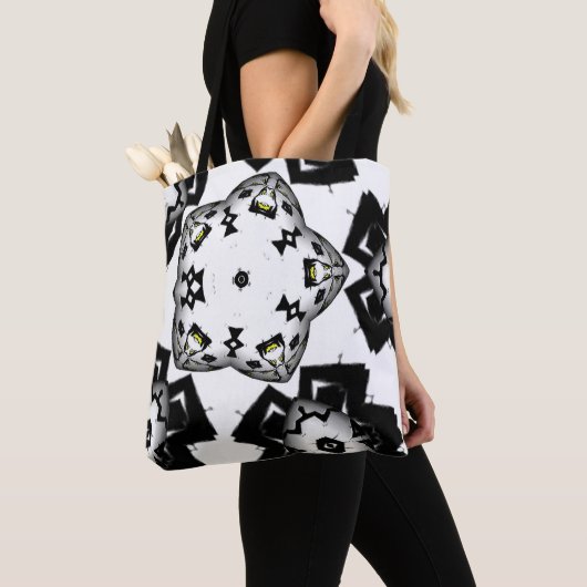 Deel 1's caleidoscoop art zevenentwintig tote bag (Dichtbij)