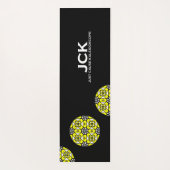 Deel 1's caleidoscoop art zevenentwintig yogamat (Achterkant)