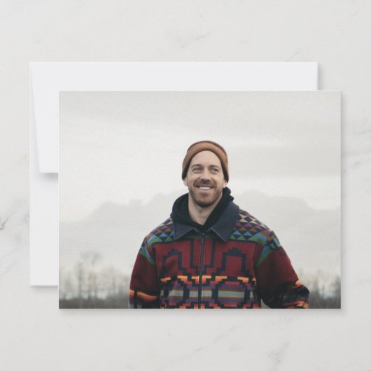 Deel A Memory Funeral Memorial Lined Notitiekaartje (Achterkant)