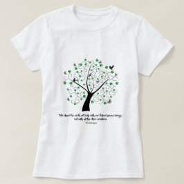 Deel de Aarde Dalai Lama Quote T-shirt