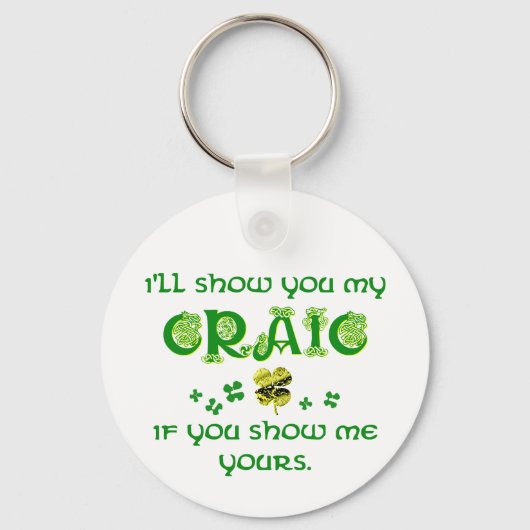Deel de Craic Sleutelhanger (Voorkant)