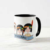 Deel de feast Gift Mok (Voorkant rechts)