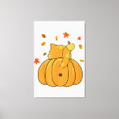 Deel de feestvreugde met je Italiaanse windhond Canvas Afdruk (Voorkant)