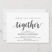 Deel de geluksprietrepetitie Dinner calls Kaart (Voorkant)