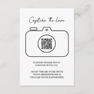 Deel de liefde Foto delen QR-code bijlage